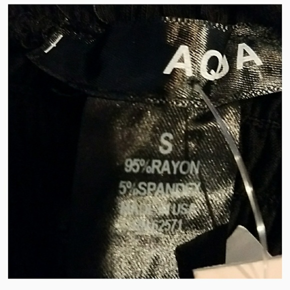 AQUA SMOCKED TIE SHOULDER RUFFLE Dress - Picture 3 of 4